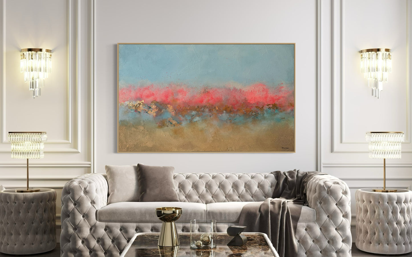 Mar, Arena y Flamingos