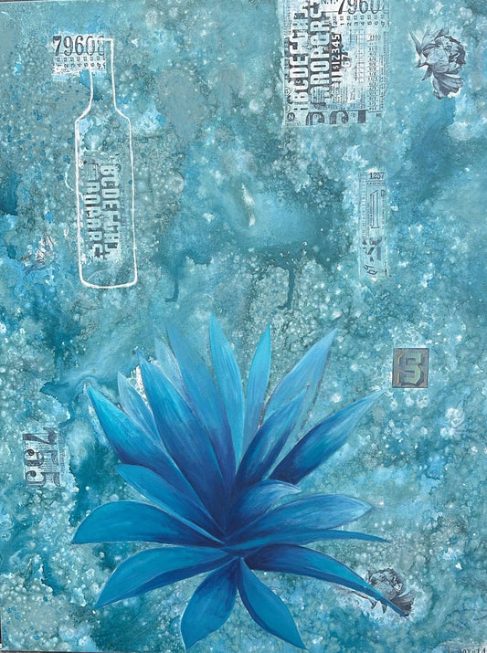 “Azul” de Cristina Villarreal